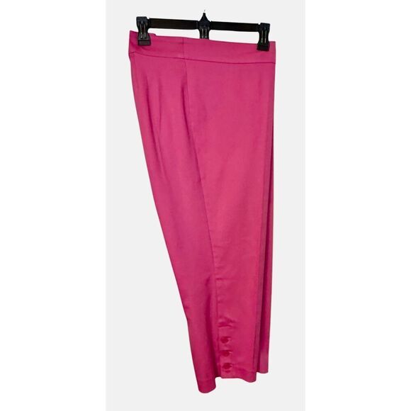 Monroe and Main Cropped Pants Hot Pink Sz. 12 Spring Vacation - Picture 1 of 7